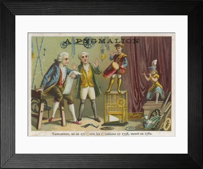 Framed Print : Vaucansons Automata Framed Print : Vaucansons Automata