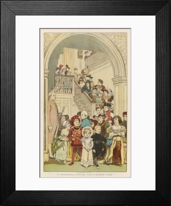 Framed Print : Childs Costume Party / 79 Framed Print : Childs Costume Party / 79