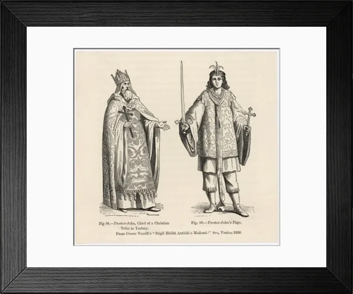 Framed Print : Prester John / Vecellis Framed Print : Prester John / Vecellis
