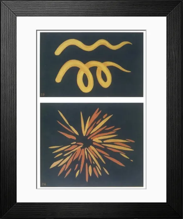 Framed Print : Thoughtforms - 19, 24 Framed Print : Thoughtforms - 19, 24