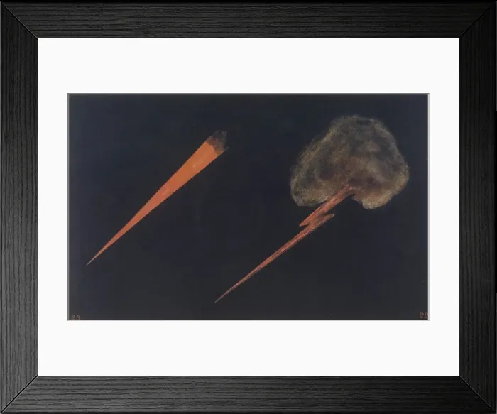 Framed Print : Thoughtforms - 22, 23 Framed Print : Thoughtforms - 22, 23