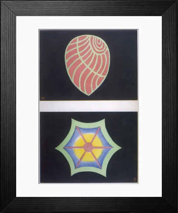 Framed Print : Thoughtforms - 37, 39 Framed Print : Thoughtforms - 37, 39
