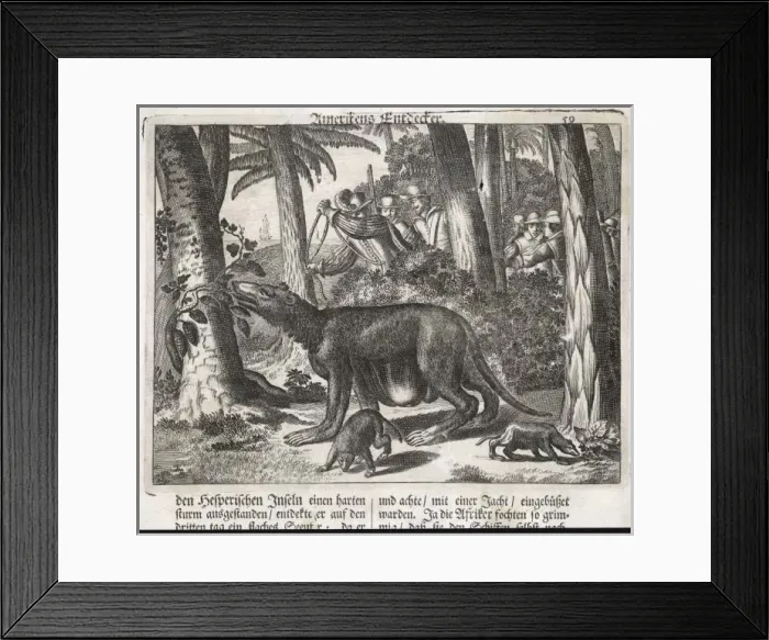 Framed Print : Conquistadores Hunting Framed Print : Conquistadores Hunting
