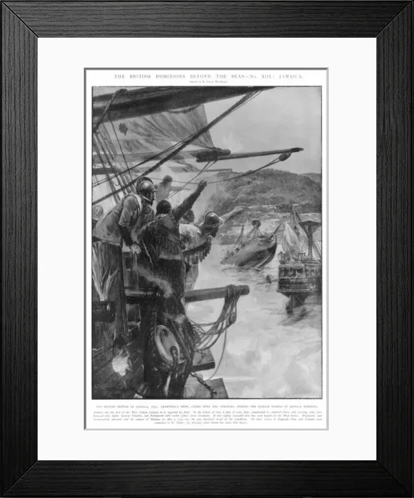 Framed Print : Jamaica Taken by Brits Framed Print : Jamaica Taken by Brits