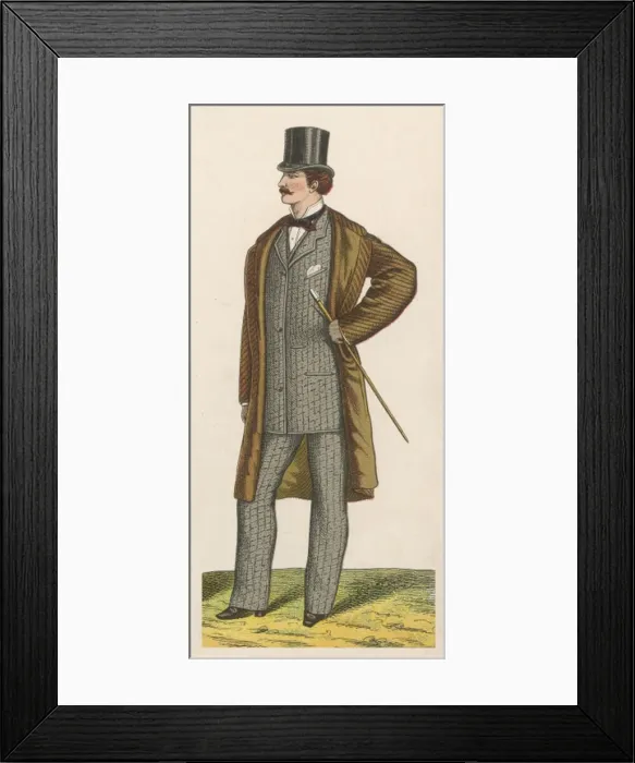 Framed Print : German Gent, Ca 1870 Framed Print : German Gent, Ca 1870