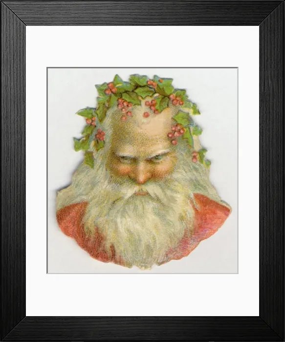 Framed Print : Hollyhead Santa Framed Print : Hollyhead Santa