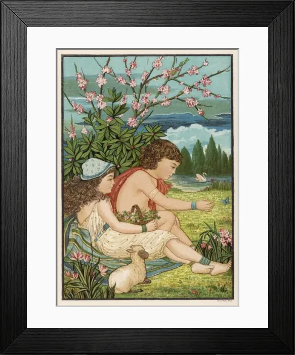 Framed Print : Spring / Arnold 1877 Framed Print : Spring / Arnold 1877
