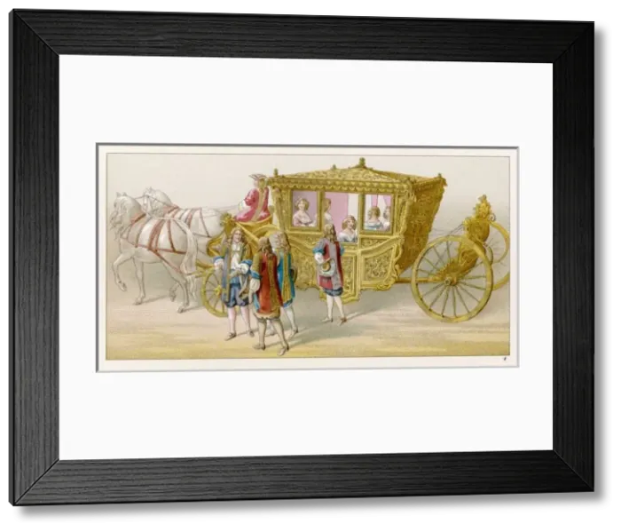 Framed Print : Carriage of Louis XIV Framed Print : Carriage of Louis XIV