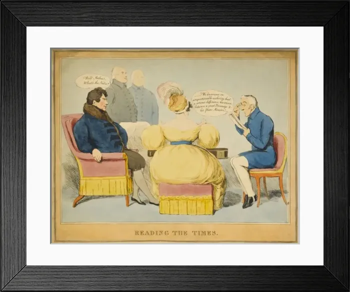 Framed Print : William IV & Wellington Framed Print : William IV & Wellington