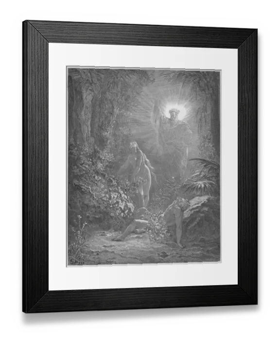 Framed Print : God Creates Eve Framed Print : God Creates Eve