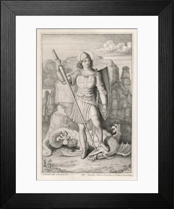 Framed Print : Saint George Framed Print : Saint George
