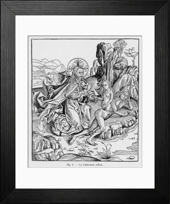 Framed Print : Creation of Eve Framed Print : Creation of Eve