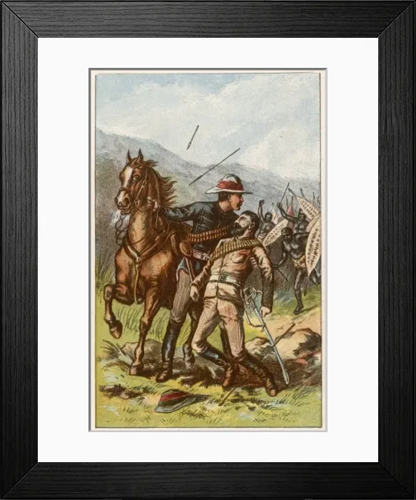 Framed Print : ZULU WAR 1879 Framed Print : ZULU WAR 1879