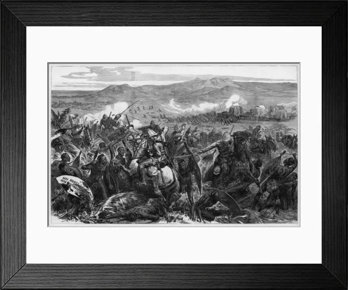 Framed Print : ZULU WAR 1879 Framed Print : ZULU WAR 1879