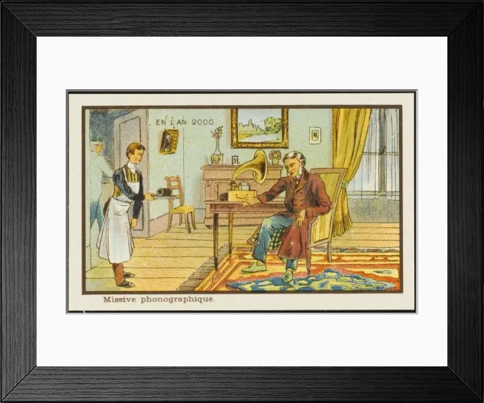 Framed Print : Futuristic recorded message Framed Print : Futuristic recorded message