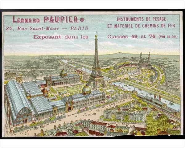 Exhibitions  /  Paris 1889