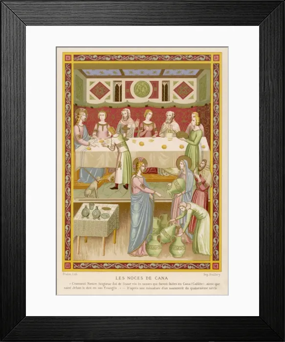 Framed Print : Water Changed to Wine Framed Print : Water Changed to Wine