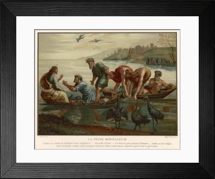 Framed Print : Draught of Fishes Framed Print : Draught of Fishes