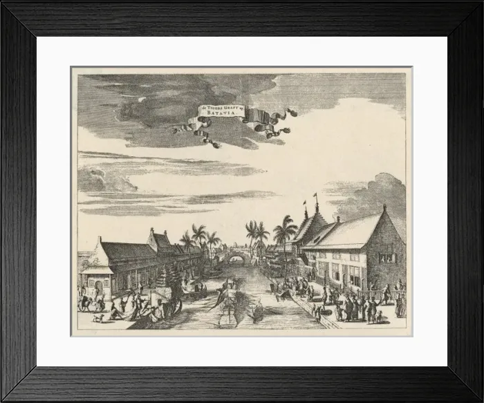 Framed Print : Java / Djakarta 1682 Framed Print : Java / Djakarta 1682