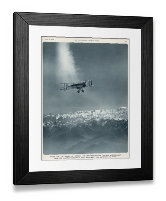 Framed Print : Nepal / Everest April 1933 Framed Print : Nepal / Everest April 1933