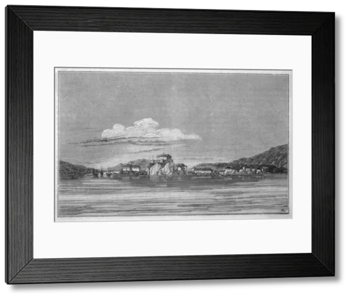 Framed Print : USA / Alaska / Sitka 1845 Framed Print : USA / Alaska / Sitka 1845
