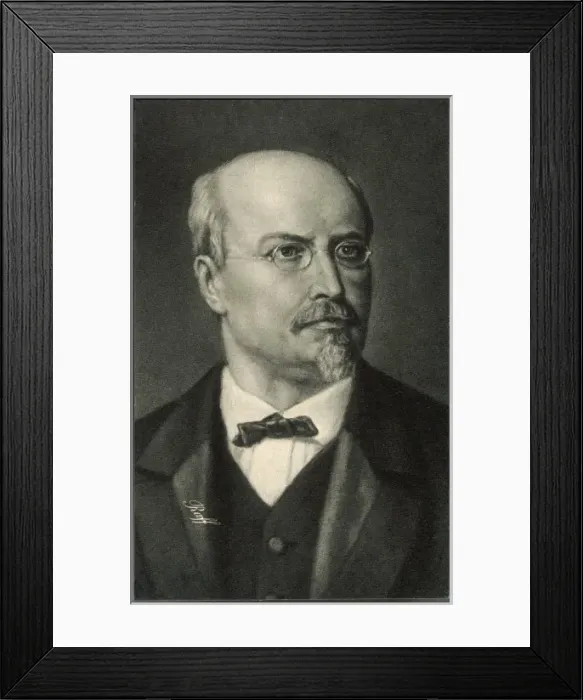 Framed Print : Joseph Joachim Raff Framed Print : Joseph Joachim Raff
