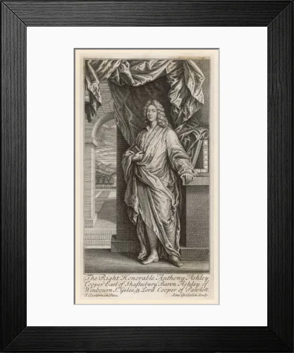 Framed Print : 3rd Earl of Shaftesbury Framed Print : 3rd Earl of Shaftesbury