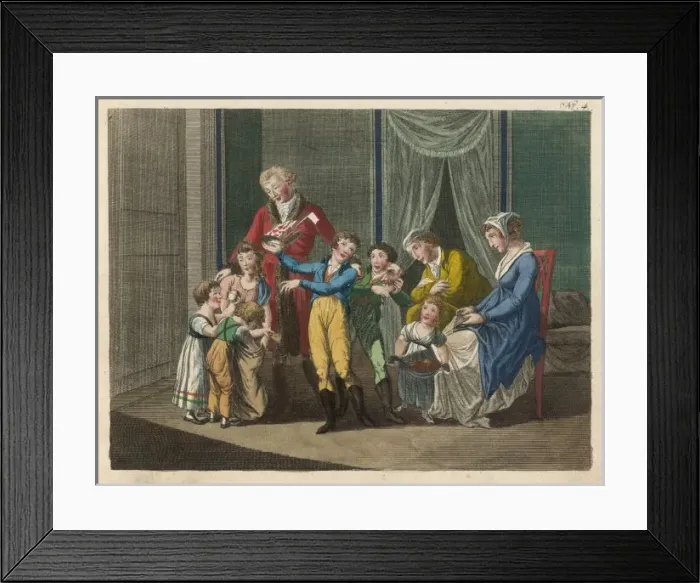 Framed Print : Thalberg / Party / Children Framed Print : Thalberg / Party / Children