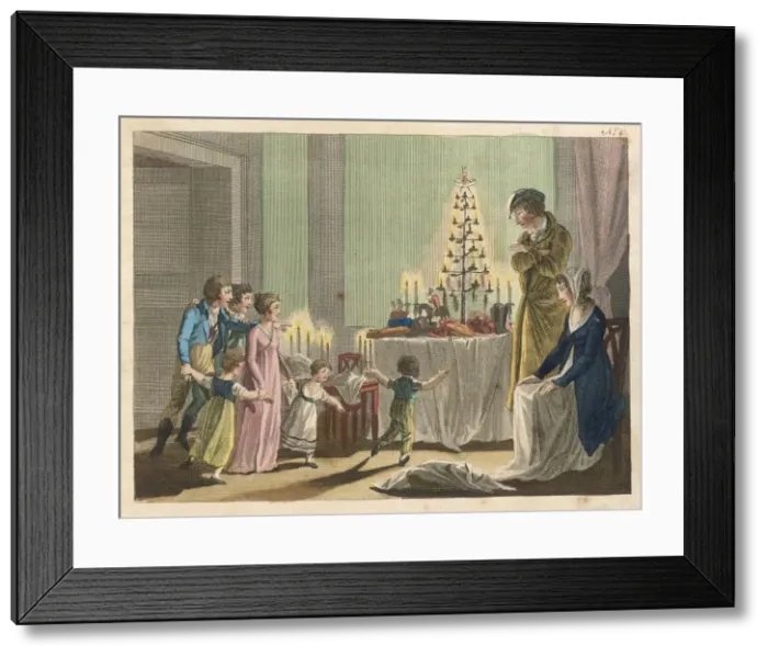 Framed Print : Thalberg / Christmas Tree Framed Print : Thalberg / Christmas Tree