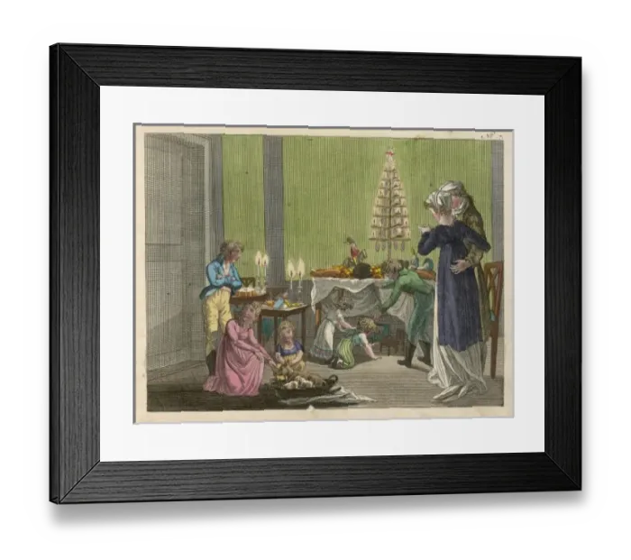 Framed Print : Thalberg / Christmas Tree Framed Print : Thalberg / Christmas Tree