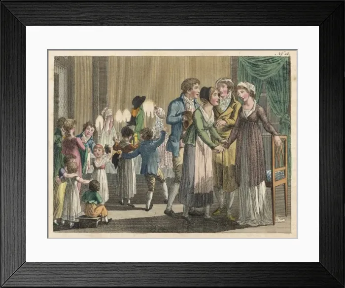 Framed Print : Thalberg / Party / Christmas Framed Print : Thalberg / Party / Christmas