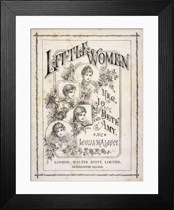 Framed Print : Little Women / Title Page Framed Print : Little Women / Title Page