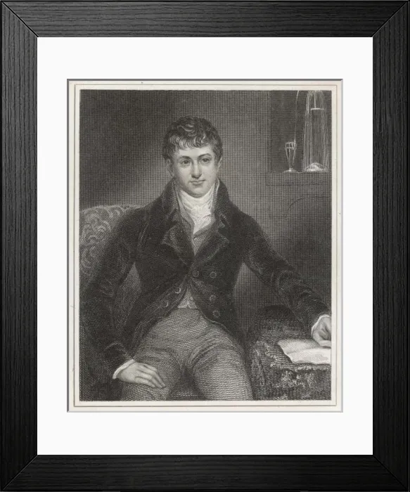 Framed Print : Sir Humphrey Davy Framed Print : Sir Humphrey Davy
