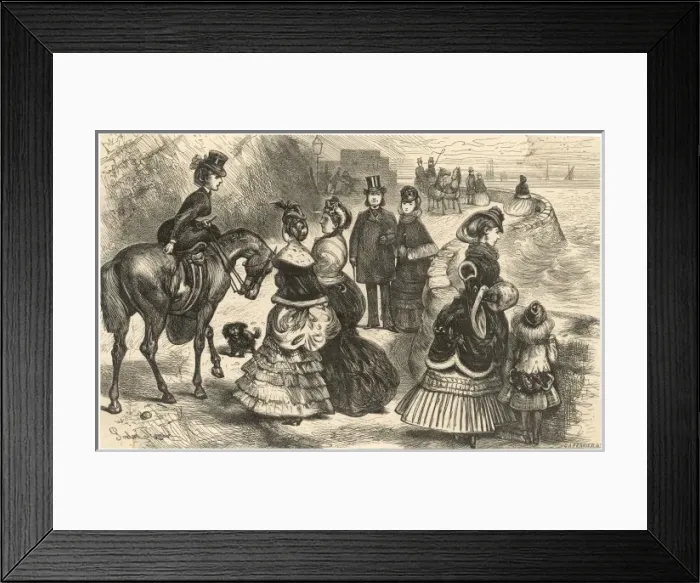 Framed Print : Torquay Promenade Framed Print : Torquay Promenade