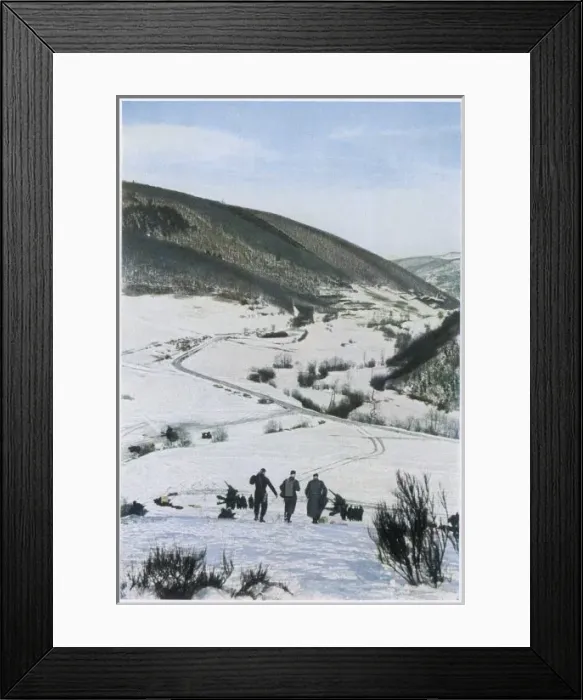 Framed Print : Germans Occupy Norway Framed Print : Germans Occupy Norway
