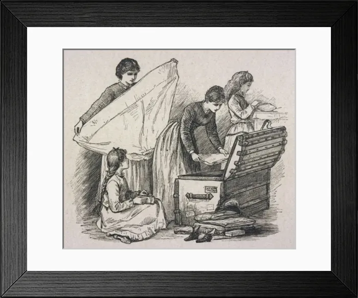 Framed Print : Travel / Luggage / Trunk Framed Print : Travel / Luggage / Trunk
