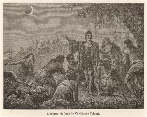 Eclipse Seen by Columbus