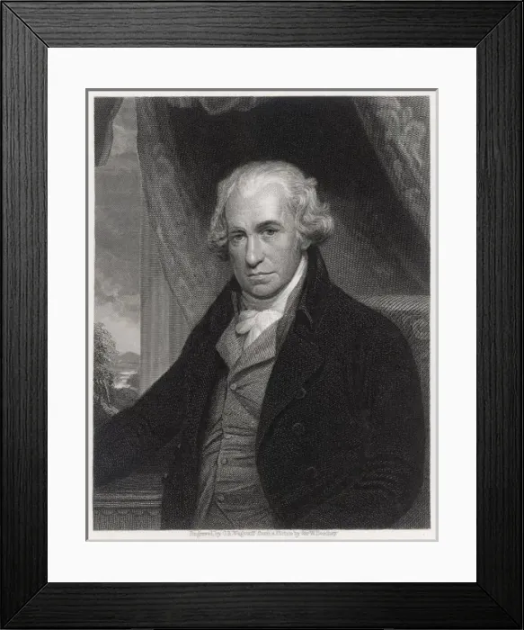 Framed Print : James Watt (Beechey)