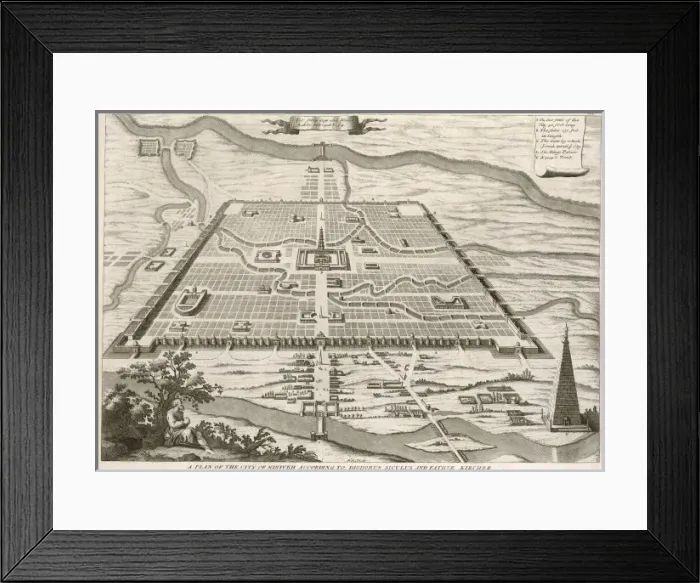 Framed Print : Nineveh / Calmet Framed Print : Nineveh / Calmet