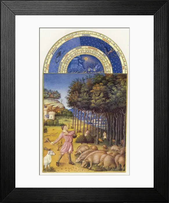 Framed Print : Berry  /  November