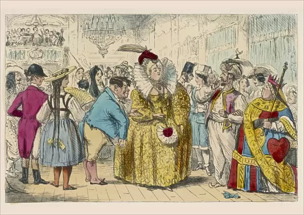 Fancy Dress Party, 1854