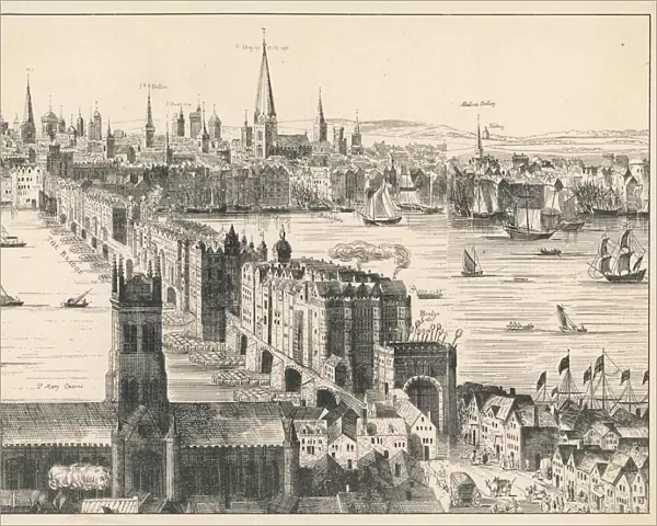 (Old) London Bridge 1616