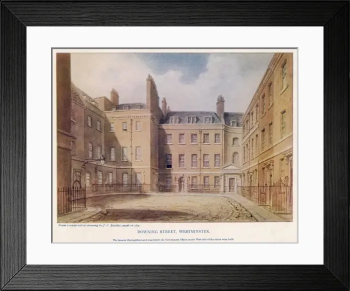 Framed Print : Downing Street Framed Print : Downing Street