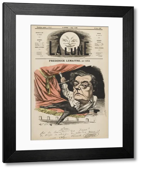Framed Print : Frederick Lemaitre / Lune Framed Print : Frederick Lemaitre / Lune