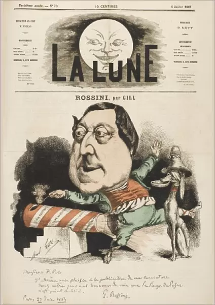 Rossini  /  Gill  /  Lune 1867