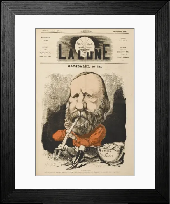 Framed Print : Giuseppe Garibaldi Framed Print : Giuseppe Garibaldi