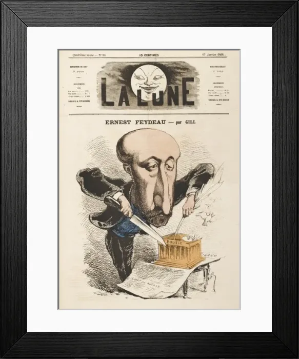 Framed Print : Ernest Feydeau Framed Print : Ernest Feydeau