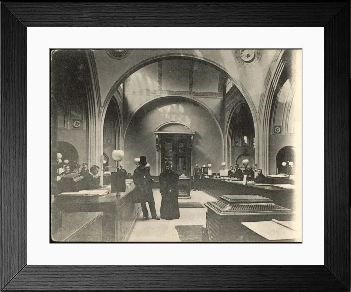 Framed Print : Bank of England Postcard Framed Print : Bank of England Postcard
