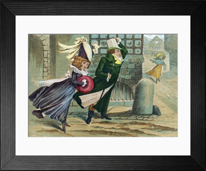 Framed Print : WINDY DAY. High winds Framed Print : WINDY DAY. High winds