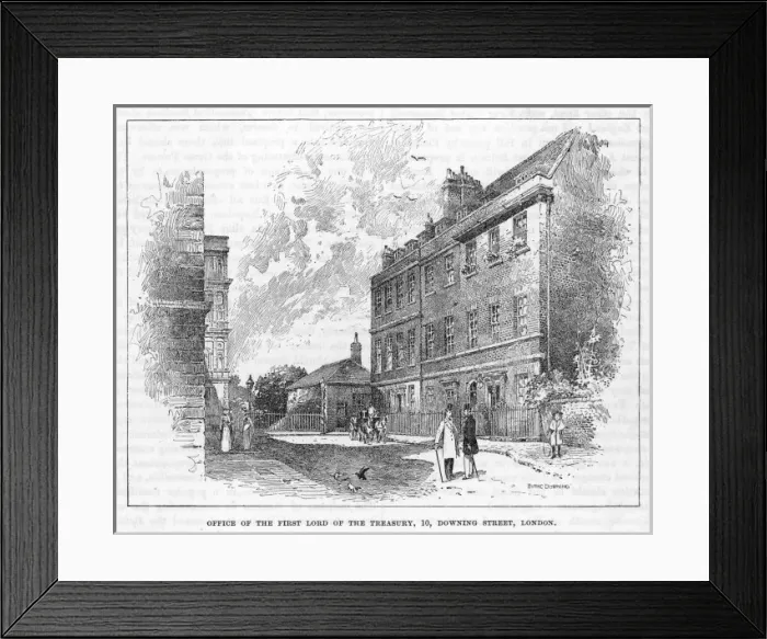 Framed Print : London / Downing Street Framed Print : London / Downing Street